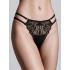 Δαντελένιο G-String - Μαύρο (006990-Μαύρο)
