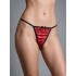 Σατέν Micro G-string - Φίδι (006994-Κόκκινο-μαύρο)
