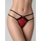 Σατέν G-string - Φίδι (006995-Κόκκινο-μαύρο) Σατέν G-string - Φίδι (006995-Κόκκινο-μαύρο)