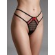 Διχτυωτό G-String - Μαύρο (006999-Μαύρο)