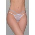 Νυφικό String Tanga Δαντελωτό - Λευκό (007688-Λευκό)