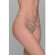 Δαντελένιο String Tanga - Άμμος (007690-Άμμος)