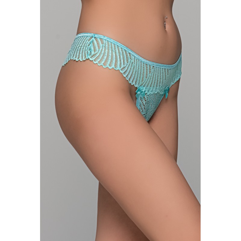 Δαντελένιο String – Aqua (007701-Aqua) Δαντελένιο String – Aqua (007701-Aqua)
