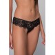 Δαντελένιο String – Μαύρο (007702-Μαύρο)