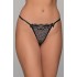 Tanga Δαντελένιο String – Ασημί (007710-Ασημί)