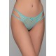 Tanga String Τούλι και Δαντέλα –  Aqua (007712-Aqua)