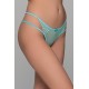Tanga String Τούλι και Δαντέλα –  Aqua (007712-Aqua)