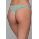 Tanga String Τούλι και Δαντέλα –  Aqua (007712-Aqua)