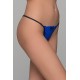 Tanga String Δαντέλα - Μπλε ρουά (007713-Μπλε ρουά)