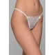 Νυφικό Δαντελένιο Tanga String – Ιβουάρ (007718-Ιβουάρ)