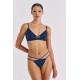 Tanga String Λύκρα - Μπλε (007719-Μπλε) Tanga String Λύκρα - Μπλε (007719-Μπλε)