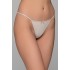 Tanga String  Ύφασμα Ριπ - Μπεζ (007722-Μπεζ)