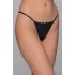 Tanga String  Ύφασμα Ριπ - Μαύρο (007722-Μαύρο)
