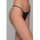 Tanga String Ύφασμα Ριπ - Μαύρο (007722-Μαύρο) Tanga String Ύφασμα Ριπ - Μαύρο (007722-Μαύρο)