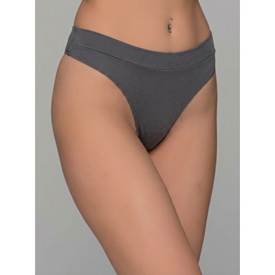 Plus Size String Bamboo - Ανθρακί (PS-7724-Ανθρακί)