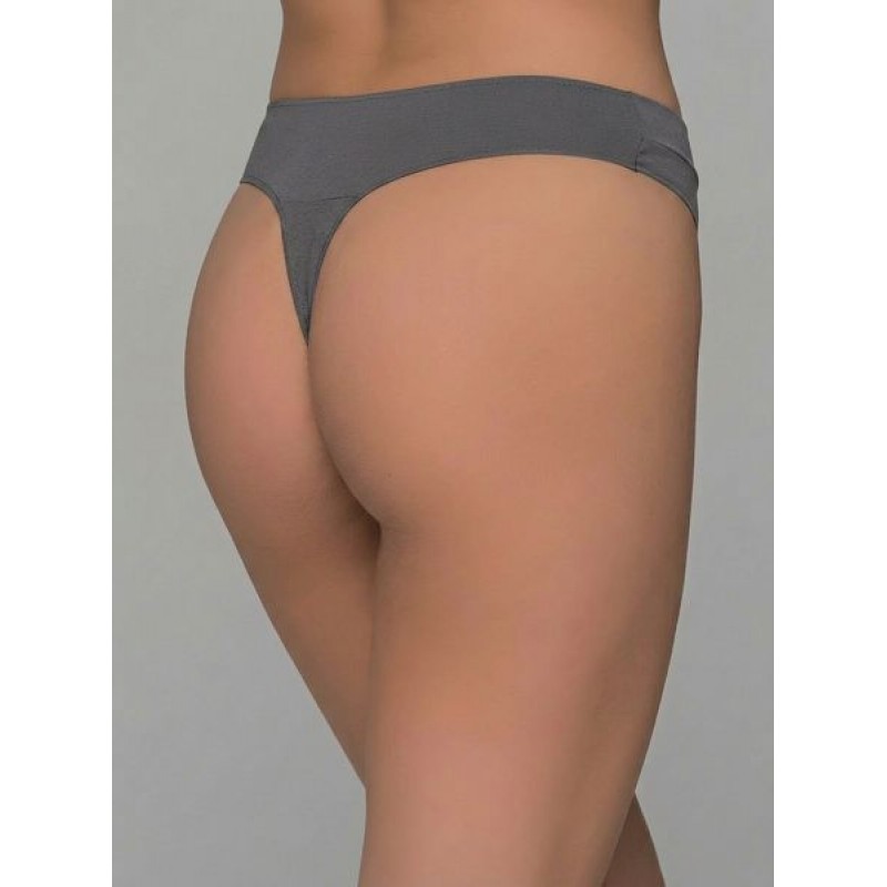Plus Size String Bamboo - Ανθρακί (PS-7724-Ανθρακί) Plus Size String Bamboo - Ανθρακί (PS-7724-Ανθρακί)