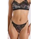 Tanga String Βελούδο και Δαντέλα - Animal print (007739-Animal print) Tanga String Βελούδο και Δαντέλα - Animal print (007739-Animal print)