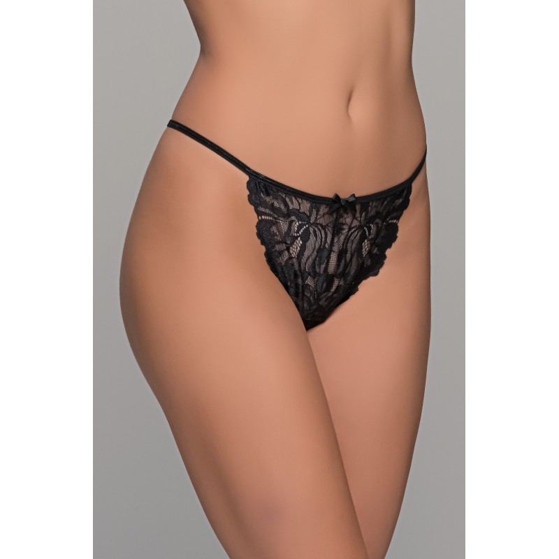 Ψηλόμεσο Tanga String Δαντέλα - Μαύρο (007740-Μαύρο) Ψηλόμεσο Tanga String Δαντέλα - Μαύρο (007740-Μαύρο)