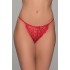 Ψηλόμεσο Tanga String Δαντέλα - Κόκκινο (007740-Κόκκινο)