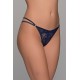 Δαντελένιο String Tanga - Μπλε (007742-Μπλε)