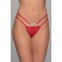 Δαντελένιο String με Strass - Κόκκινο (007743-Κόκκινο)