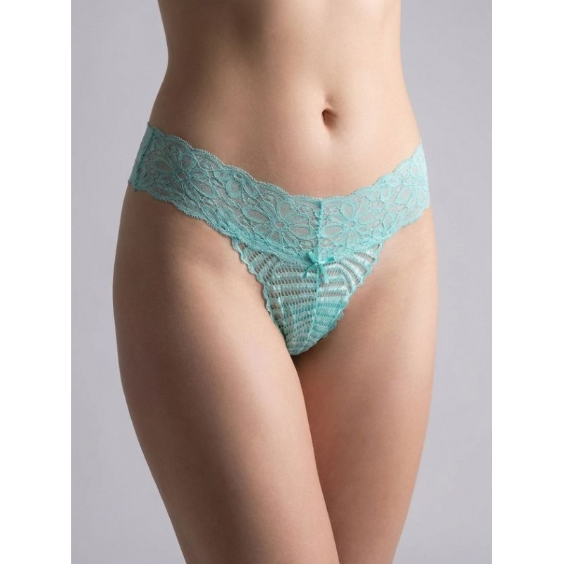 Δαντελένιο String – Aqua (007752-Aqua) Δαντελένιο String – Aqua (007752-Aqua)