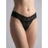Δαντελένιο String – Μαύρο (007752-Μαύρο)