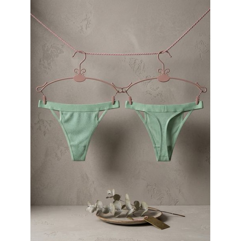 String Γυαλιστερή Λύκρα με Φαρδύ Λάστιχο - Aqua (007753-Aqua) String Γυαλιστερή Λύκρα με Φαρδύ Λάστιχο - Aqua (007753-Aqua)