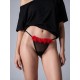Διχτυωτό String με Γουνάκι - Μαύρο-κόκκινο (007772-Μαύρο-κόκκινο) Διχτυωτό String με Γουνάκι - Μαύρο-κόκκινο (007772-Μαύρο-κόκκινο)