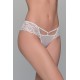 Νυφικό Brazilian Σλιπ με Δαντέλα και Τούλι - Ιβουάρ (008459-Ιβουάρ)