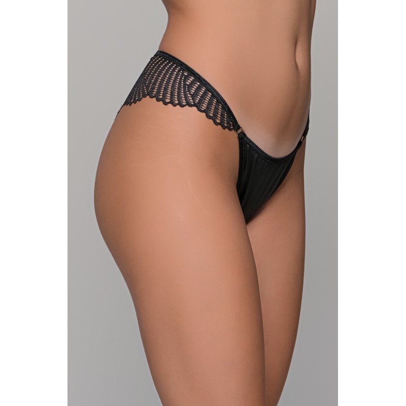 Σατέν Brazilian Slip με Δαντέλα – Μαύρο (008472-Μαύρο) Σατέν Brazilian Slip με Δαντέλα – Μαύρο (008472-Μαύρο)