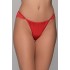 Σατέν Brazilian Slip με Δαντέλα – Κόκκινο (008472-Κόκκινο)