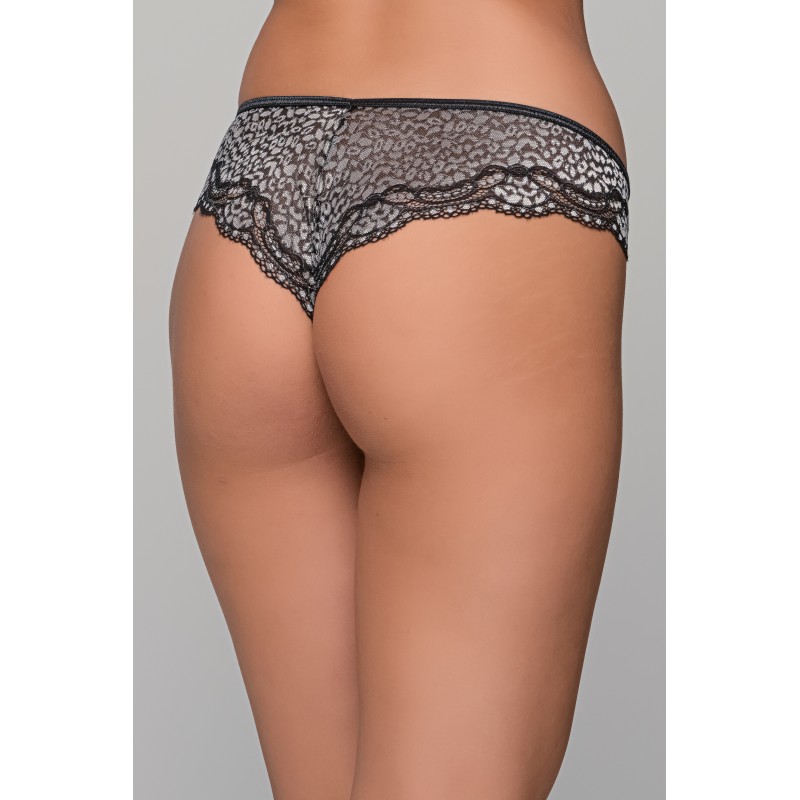 Δαντελένιο Brazilian Slip – Ασημί (008474-Ασημί)