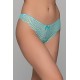 Brazilian Slip με Δαντέλα – Aqua (008484-Aqua)