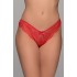 Brazilian Slip με Δαντέλα – Κόκκινο (008484-Κόκκινο)