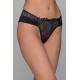 Brazilian Slip με Δαντέλα – Μαύρο (008486-Μαύρο)