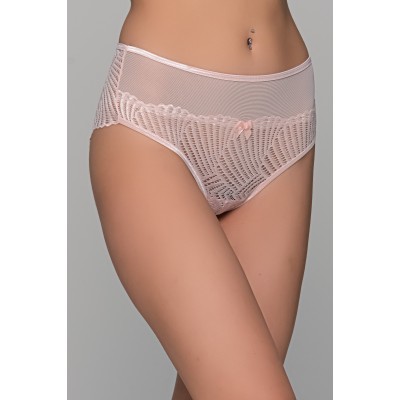 Δαντελένιο Σλιπ Μπικίνι – Baby pink (008492-Baby pink)