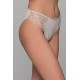 High Leg Σλιπ Ύφασμα Ριπ με Δαντέλα - Μπεζ (008498-Μπεζ) High Leg Σλιπ Ύφασμα Ριπ με Δαντέλα - Μπεζ (008498-Μπεζ)