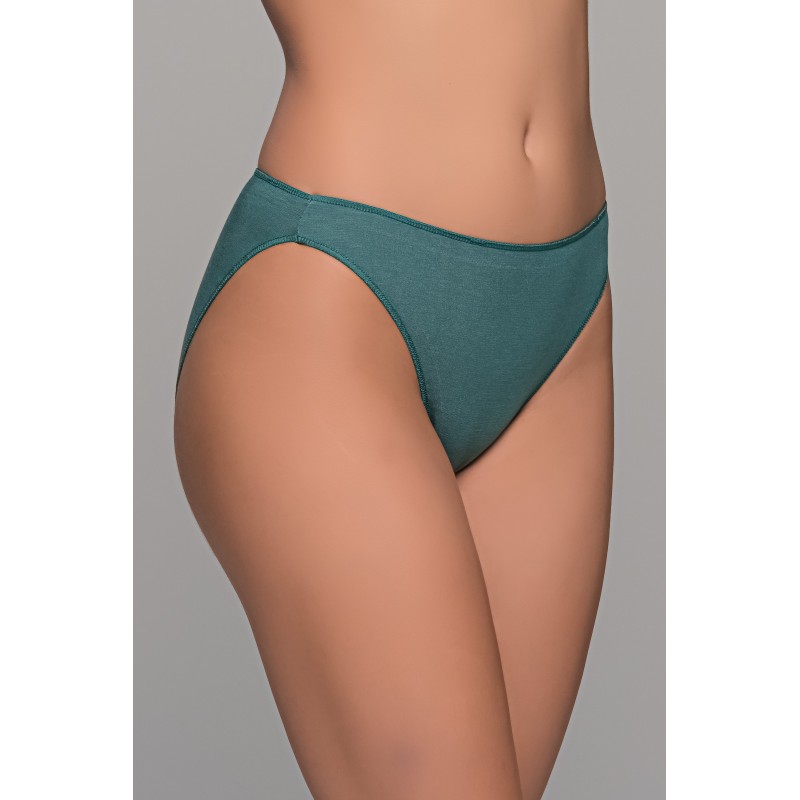 High Leg Σλιπ Bikini Bamboo - Πράσινο (008505-Πράσινο)