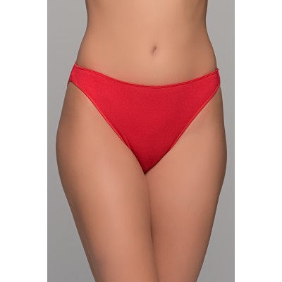 High Leg Σλιπ Bikini Bamboo - Κόκκινο (008505-Κόκκινο)