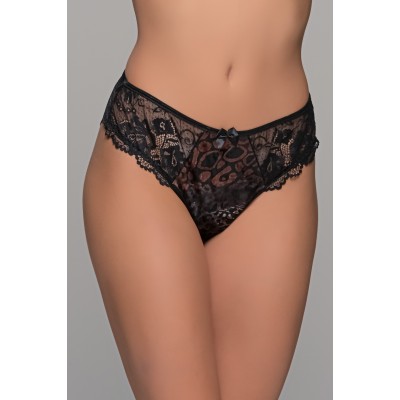 Ψηλόμεσο Brazil Δαντέλα και Βελούδο – Animal print (008523-Animal print)