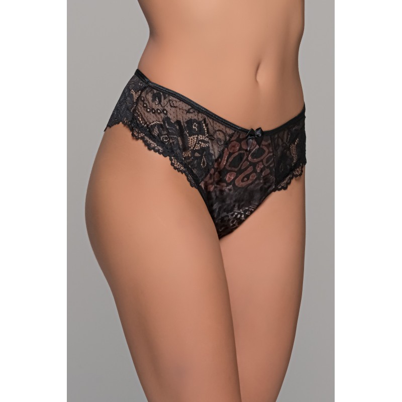Ψηλόμεσο Brazil Δαντέλα και Βελούδο – Animal print (008523-Animal print) Ψηλόμεσο Brazil Δαντέλα και Βελούδο – Animal print (008523-Animal print)