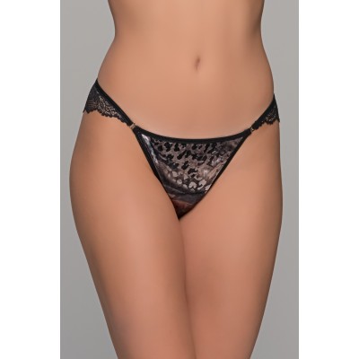 Σλιπ Brazil Δαντέλα και Βελούδο – Animal print (008526-Animal print)