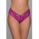 Δαντελένιο Σλιπ με Χρυσή Αλυσίδα - Magenta (008534-Magenta) Δαντελένιο Σλιπ με Χρυσή Αλυσίδα - Magenta (008534-Magenta)