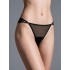 Διχτυωτό Brazilian Slip με Δαντέλα – Μαύρο-ασημί (008554-Μαύρο-ασημί)