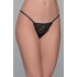 Γυναικείο Εσώρουχο Tanga String  Δαντέλα 2-Pack (C24-925-Mαύρο / Κόκκινο)