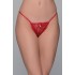 Γυναικείο Εσώρουχο Tanga String  Δαντέλα (C24-924-Κόκκινο)