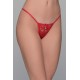 Γυναικείο Εσώρουχο G-string Δαντέλα (C24-926-Κόκκινο)