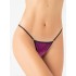 Micro G-string - Βιολετί-μαύρο (006669-Βιολετί-Μαύρο)