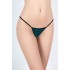 Micro G-string - Σμαραγδί-μαύρο (006669-Σμαραγδί-Μαύρο)